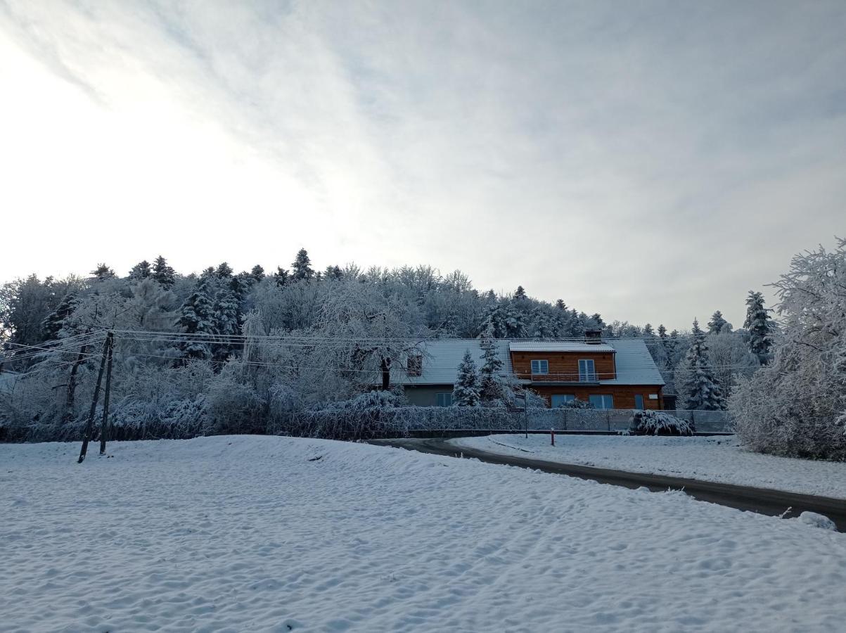 Noclegi Lesniczowka W Lanckoronie ลันซ์โคโรนา ภายนอก รูปภาพ