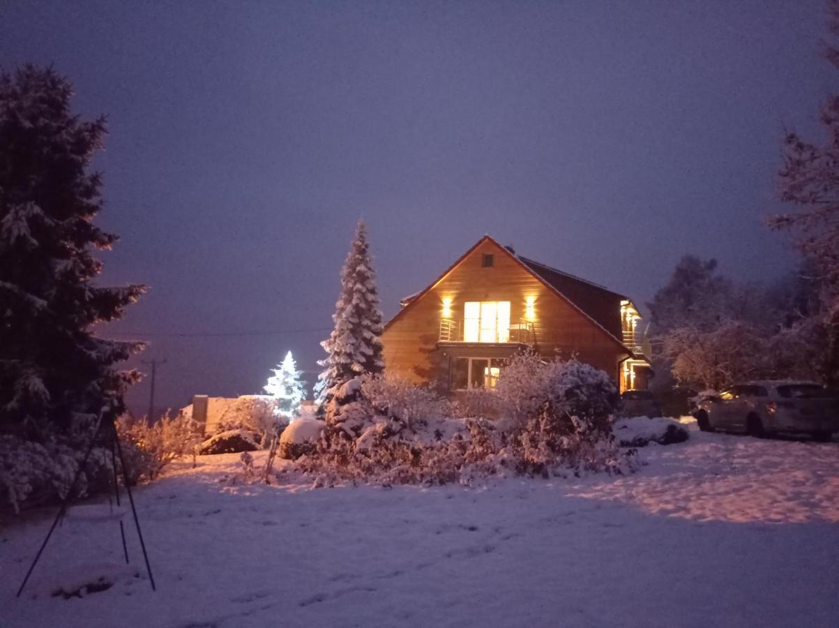 Noclegi Lesniczowka W Lanckoronie ลันซ์โคโรนา ภายนอก รูปภาพ